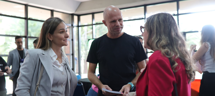 Networking e feira de negócios
